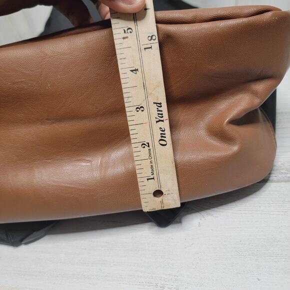 HERSCHEL SUPPLY POP QUIZ BACKPACK, BLACK & TAN - Picture 9 of 9